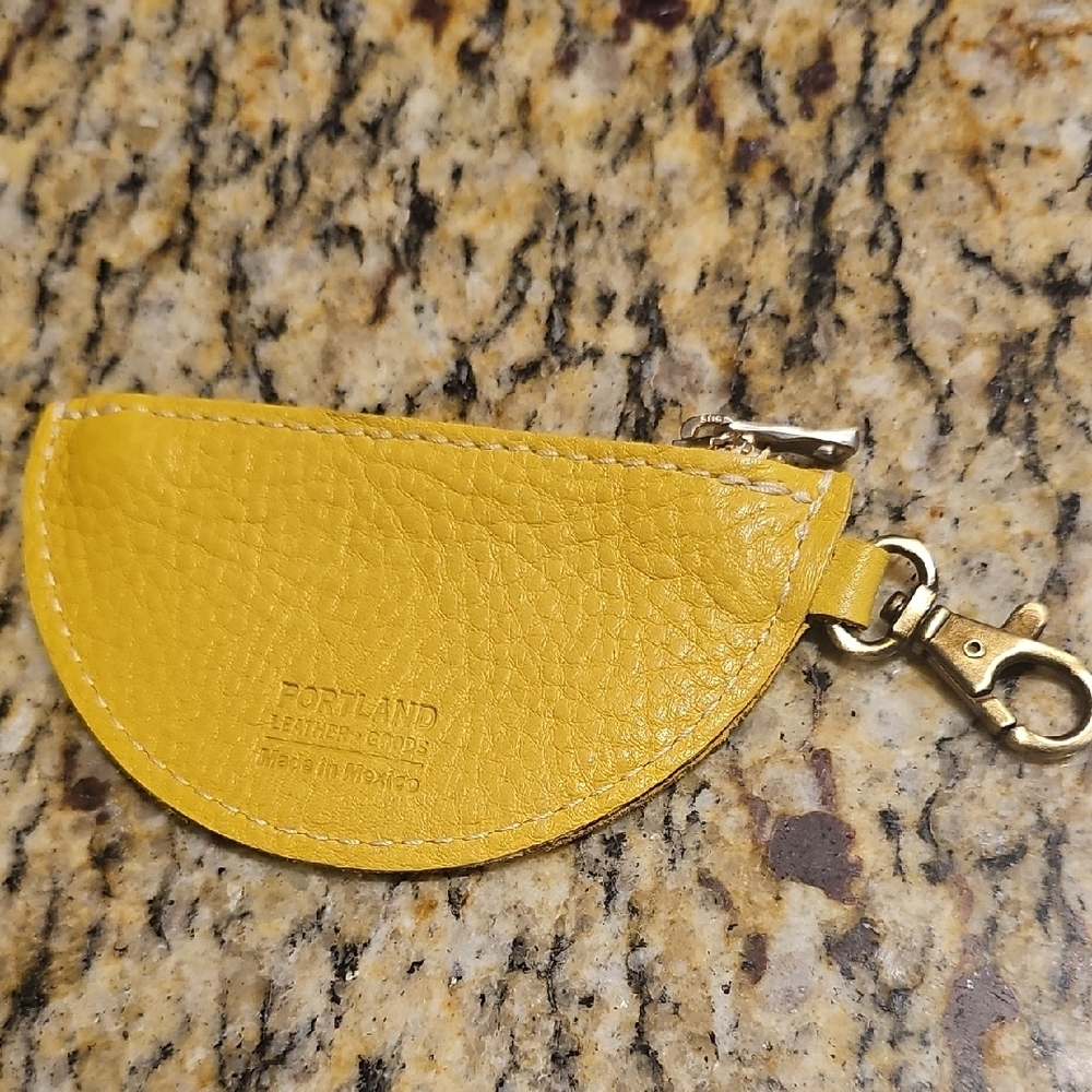 Portland Leather Citrus Coin Purse - Picture 2 of 2
